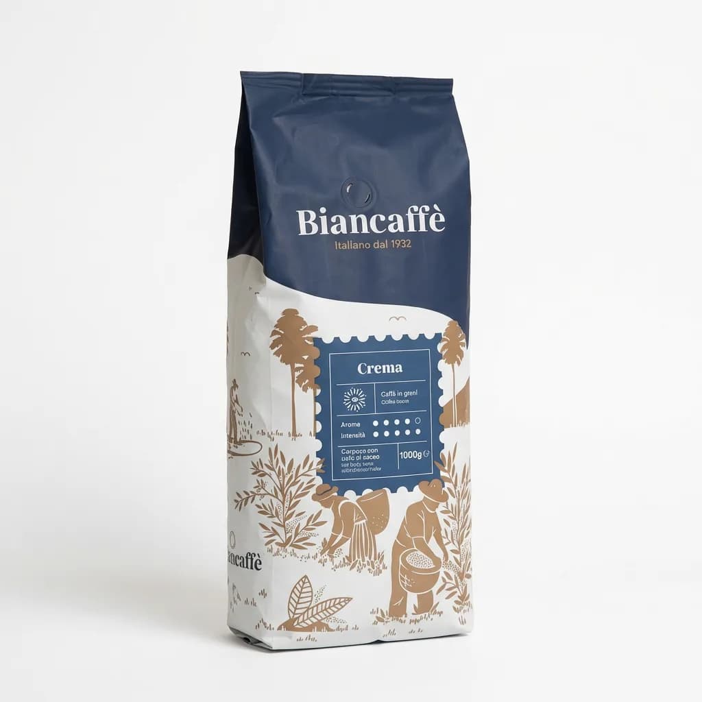 Biancaffè - Crema Kaffee | Espresso Bohnen – Cremiger Röstkaffee Italiano
