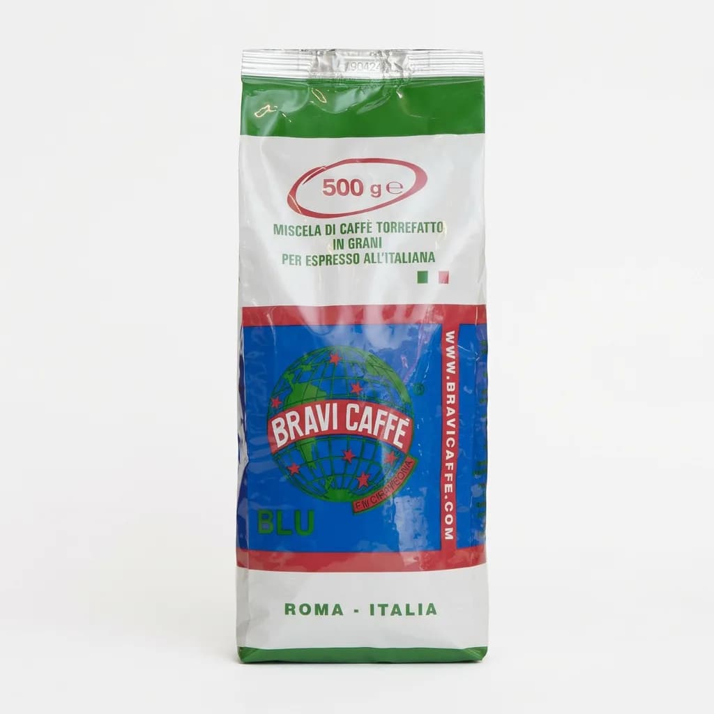 Bravi Caffè Blu Espresso Bohnen – Kräftiger Röstkaffee Italiano
