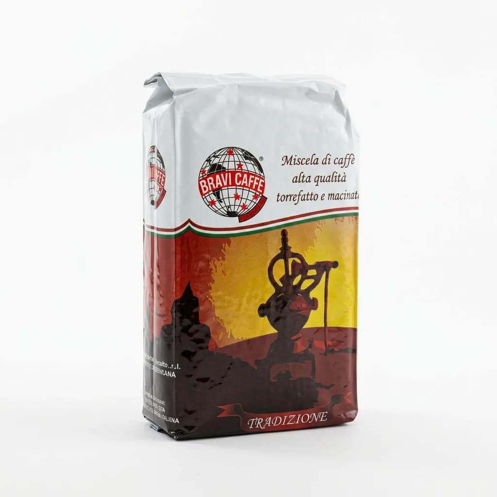 Bravi Caffe - Tradizione Gemahlen 250 GR
