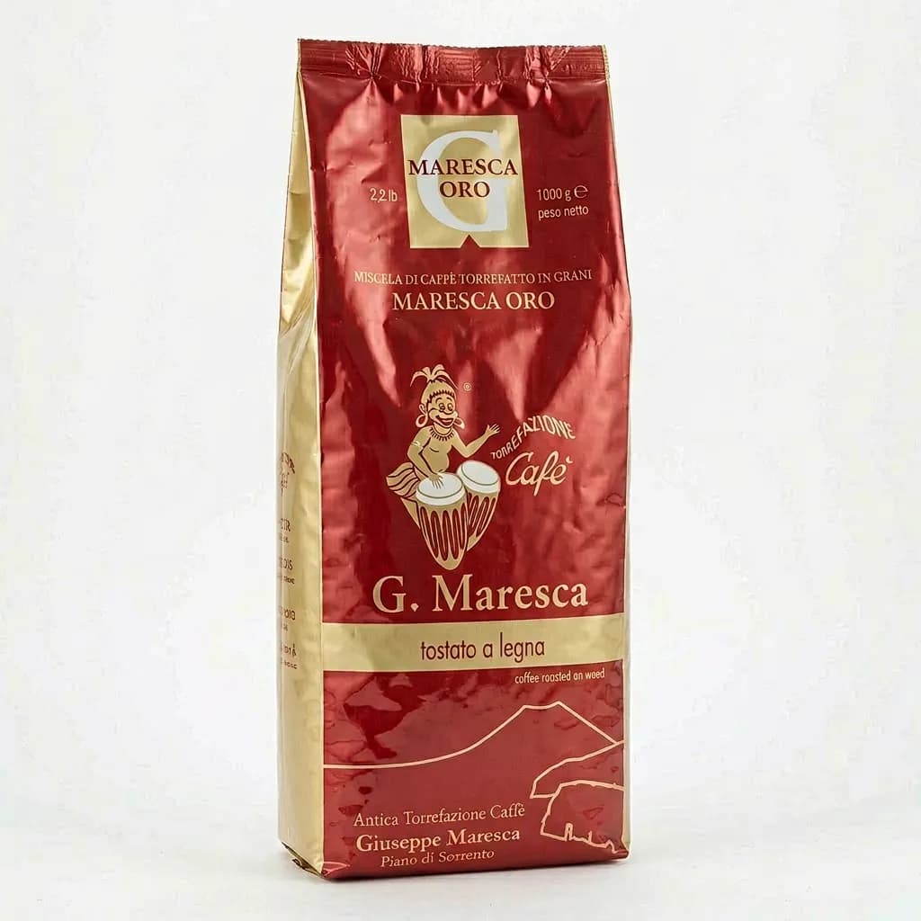 Maresca -Tostato a Legna Espresso Bohnen | Holzgerösteter Röstkaffee Italiano