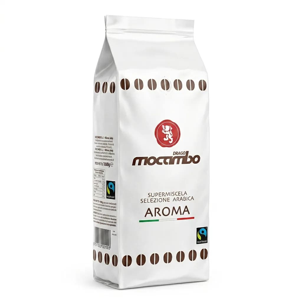 Drago Mocambo - Caffè Aroma Espresso Bohnen – 90% Arabica Röstkaffee