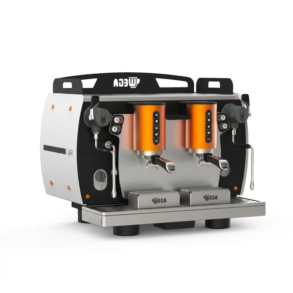 Wega WBar Siebträger Espressomaschine – Gastro Kaffeemaschine für Café und Bar
