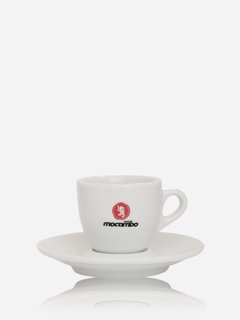 Eine Espresso Tasse der Marke Drago Mocambo Caffe für Espresso