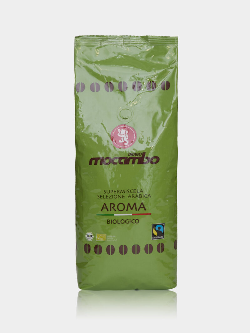 Die Kaffeemischung Biologico (1000 Gramm/gr - 1 kg) von der Marke Drago Mocambo Caffe